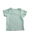 A Green Short Sleeve T Shirts from Seed in size 3-6M for girl. (Back View)