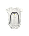 A White Short Sleeve Bodysuits from Seed in size 3-6M for girl. (Front View)