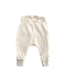 A Ivory Sweatpants from Seed in size 0-3M for girl. (Front View)