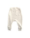 A Ivory Sweatpants from Seed in size 0-3M for girl. (Back View)