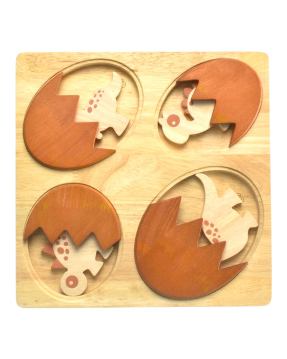 A Brown Board Games & Puzzles from Q Toys in size 2T for neutral. (Back View)