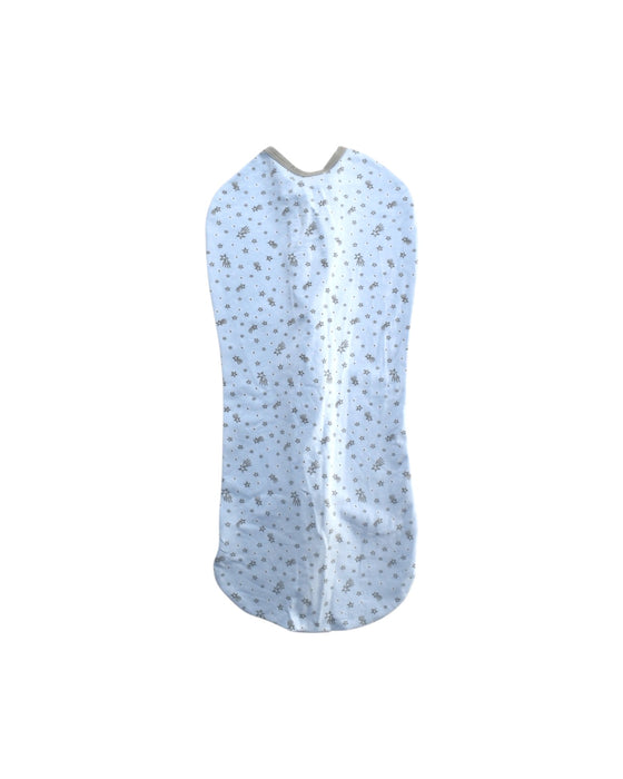A Blue Swaddles from Swaddle Me in size L for boy. (Back View)