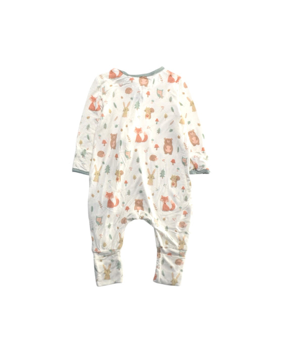 A Multicolour Long Sleeve Rompers from Not Too Big  in size 0-3M for boy. (Back View)