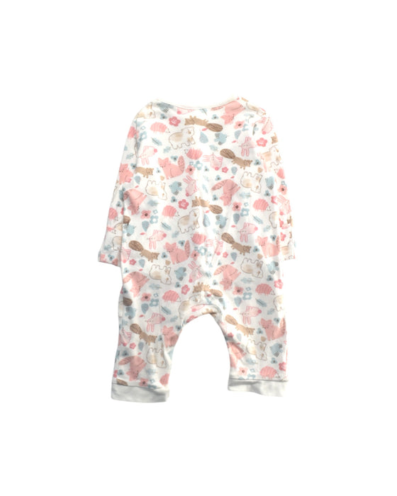 A Multicolour Long Sleeve Rompers from Mothercare in size 3-6M for girl. (Back View)