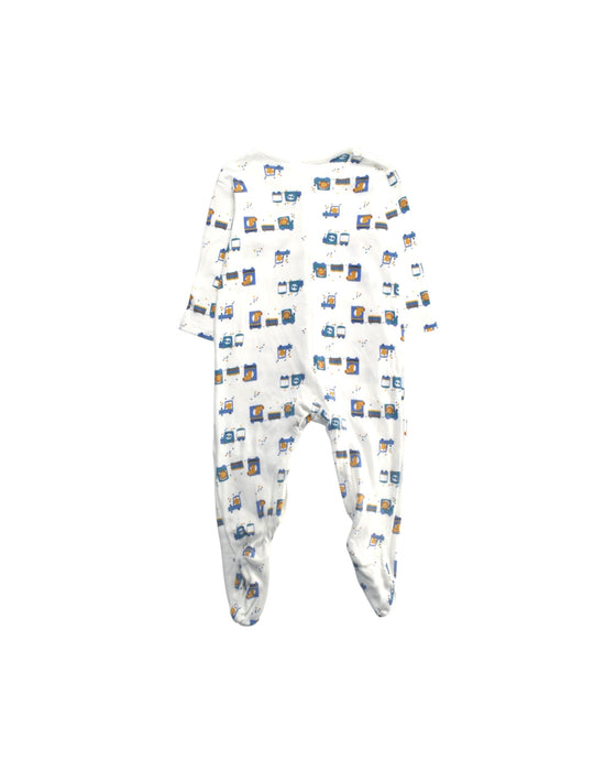 A Multicolour Onesies from Mothercare in size 6-12M for boy. (Back View)