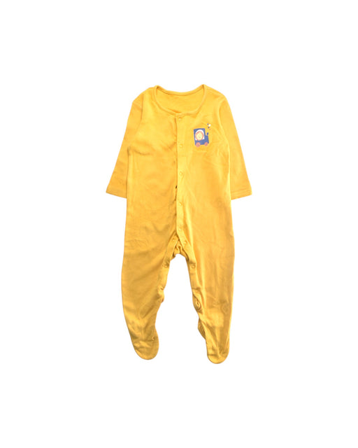 A Grey Onesies from Mothercare in size 6-12M for boy. (Front View)