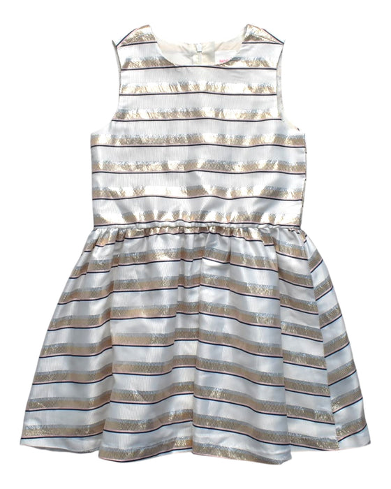 A Multicolour Sleeveless Dresses from Seed in size 8Y for girl. (Front View)