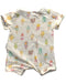 A Multicolour Short Sleeve Rompers from Purebaby in size 0-3M for boy. (Back View)