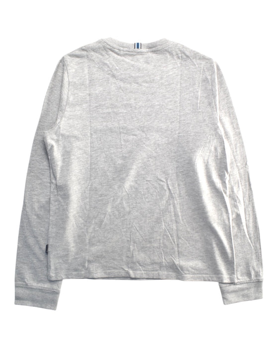 A Grey Long Sleeve T Shirts from Baker by Ted Baker in size 12Y for boy. (Back View)