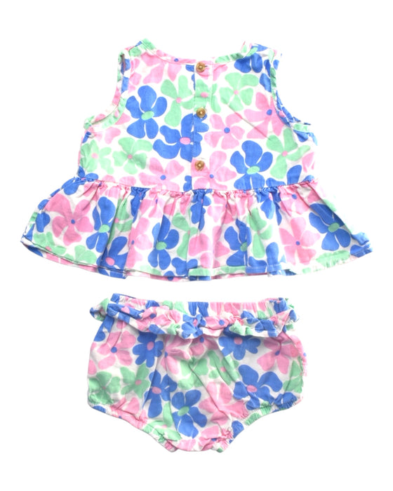 A Multicolour Shorts Sets from Seed in size 12-18M for girl. (Back View)
