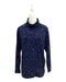 A Navy Long Sleeve Tops from Seraphine in size Maternity-S for maternity. (Front View)