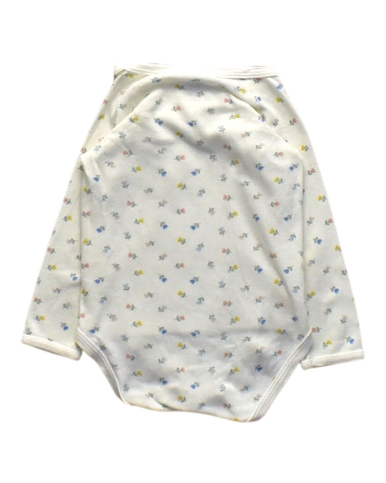 A Multicolour Long Sleeve Bodysuits from Petit Bateau in size 6-12M for girl. (Back View)