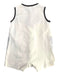 A White Sleeveless Rompers from Emporio Armani in size 3-6M for boy. (Back View)