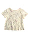 A Beige Short Sleeve Tops from Bonpoint in size 6T for girl. (Front View)