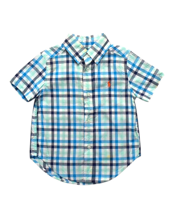A Multicolour Short Sleeve Shirts from Ralph Lauren in size 2T for boy. (Front View)