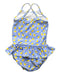 A Blue Swimsuits from Jojo Maman Bébé in size 2T for girl. (Back View)