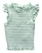 A Green Sleeveless Tops from Gingersnaps in size 12-18M for girl. (Front View)