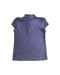 A Navy Short Sleeve Polos from Lacoste in size 8Y for girl. (Back View)