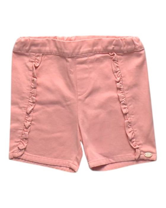 A Pink Shorts from Tartine et Chocolat in size 2T for girl. (Front View)
