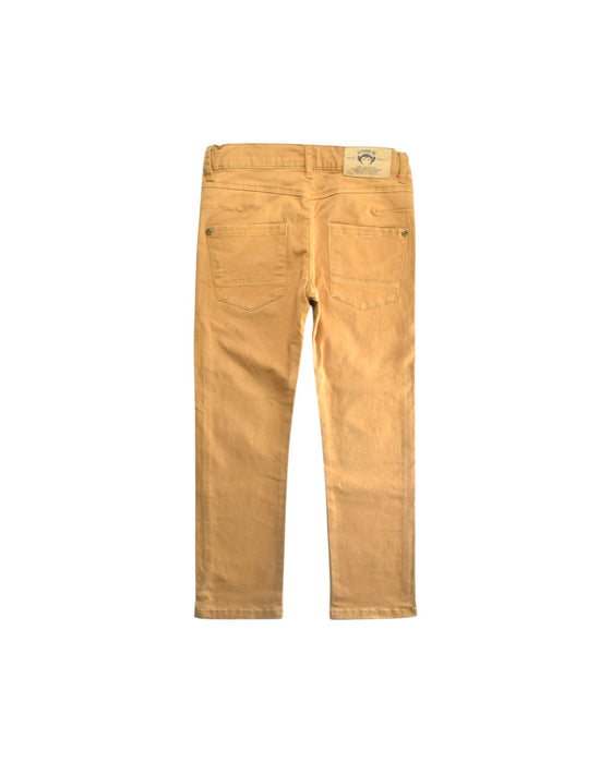 A Beige Casual Pants from Appaman in size 7Y for boy. (Back View)