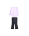 A Purple Leggings Sets from Nike in size 12-18M for girl. (Back View)