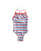 A Multicolour Swimsuits from Little English in size 6-12M for girl. (Front View)