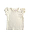 A White Short Sleeve Tops from Seed in size 18-24M for girl. (Front View)
