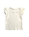 A White Short Sleeve Tops from Seed in size 18-24M for girl. (Back View)