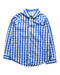 A Blue Long Sleeve Shirts from Jacadi in size 6T for boy. (Front View)