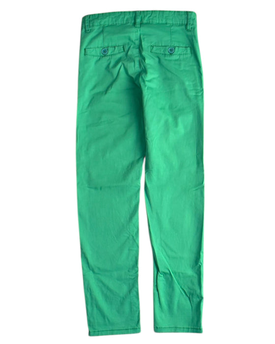 A Green Casual Pants from Chateau de Sable in size 8Y for girl. (Back View)