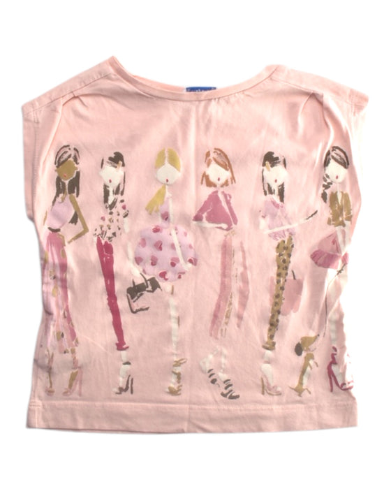 A Pink Sleeveless Tops from Mayoral in size 3T for girl. (Front View)