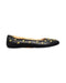 A  Flats from Moschino in size 11Y for girl. (Front View)
