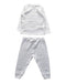 A White Pyjama Sets from Bonton in size 6-12M for boy. (Back View)