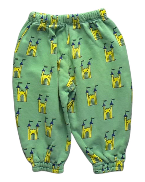 A Green Sweatpants from Bobo Choses in size 6-12M for boy. (Back View)