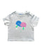 A White Short Sleeve T Shirts from Jacadi in size 6-12M for girl. (Front View)