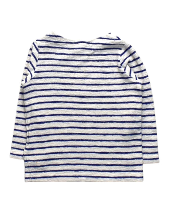 A White Long Sleeve T Shirts from Bonton in size 3T for boy. (Back View)
