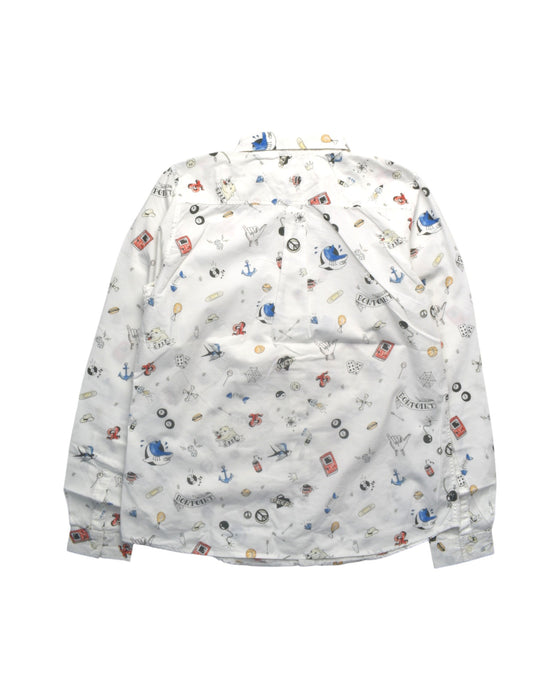 A Multicolour Long Sleeve Shirts from Bonpoint in size 14Y for boy. (Back View)