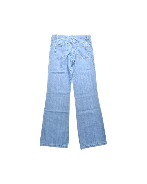 A Blue Jeans from Bonpoint in size 12Y for girl. (Back View)