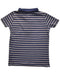 A Blue Short Sleeve Polos from Bonton in size 4T for boy. (Back View)