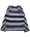 A Navy Long Sleeve T Shirts from Petit Bateau in size 6T for boy. (Front View)
