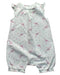 A White Sleeveless Rompers from Mothercare in size 6-12M for girl. (Front View)