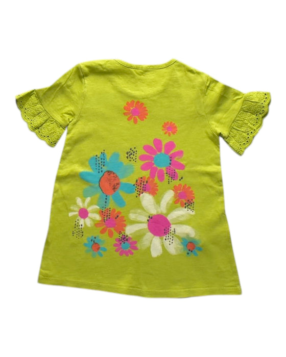 A Multicolour Short Sleeve Tops from Boboli in size 2T for girl. (Back View)