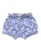 A Blue Bloomers from Gingersnaps in size 3-6M for girl. (Front View)