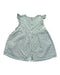 A Green Sleeveless Dresses from Buho in size 3-6M for girl. (Back View)