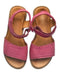 A Pink Sandals from Froddo in size 7Y for girl. (Back View)