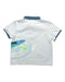 A Blue Short Sleeve Polos from Jacadi in size 4T for boy. (Back View)