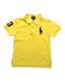 A Yellow Short Sleeve Polos from Polo Ralph Lauren in size 3T for boy. (Front View)