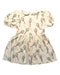 A White Short Sleeve Dresses from Mini Rodini in size 5T for girl. (Back View)