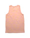 A Peach Sleeveless Tops from Trixie in size 10Y for girl. (Back View)