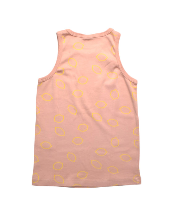 A Pink Sleeveless Tops from Trixie in size 10Y for girl. (Back View)
